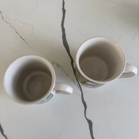 Vintage Smurfs “Grouchy” and “Jokey” Coffee Mugs - Picture 2 of 5